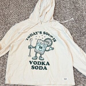 Life Is Good VODKA SODA Long Sleeve TShirt Hoodie